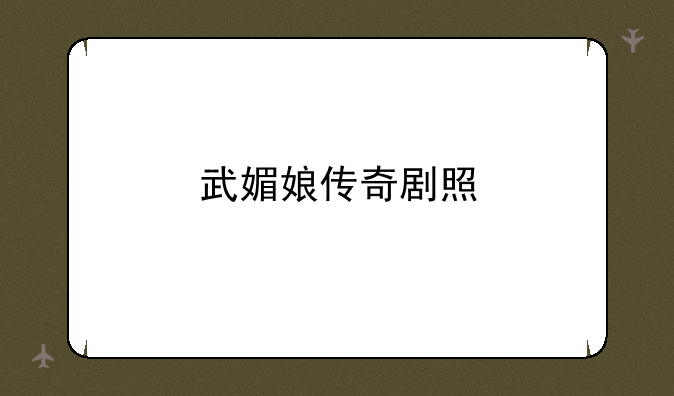 武媚娘传奇剧照