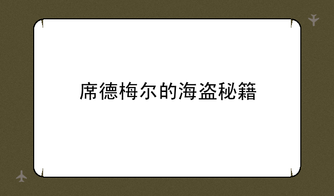 席德梅尔的海盗秘籍