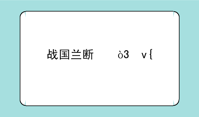 战国兰斯，非剧情角色特殊武将，有什么用？